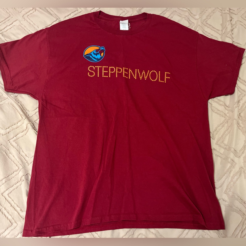 Red Steppenwolf Graphic T-Shirt